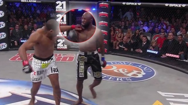 Le ko à couper le souffle d'Emanuel Newton d'un spinning-back fist
