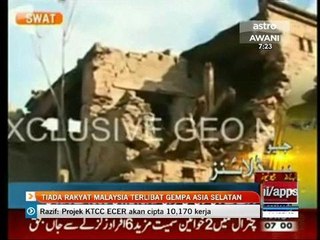 Tiada rakyat Malaysia terlibat gempa Asia Selatan