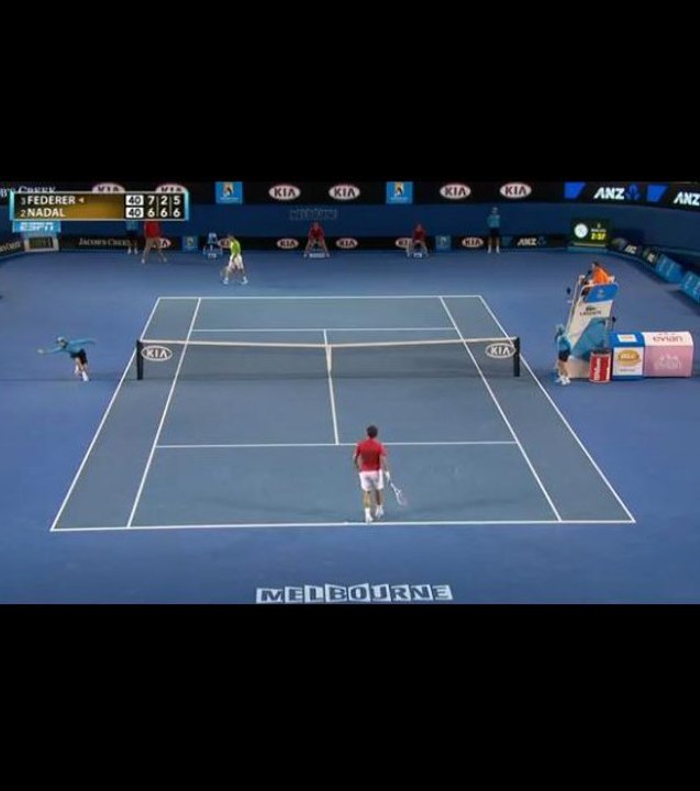 Open d'Australie: le geste improbable d'un ramasseur de balles