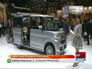Empat kereta konsep diperkenal