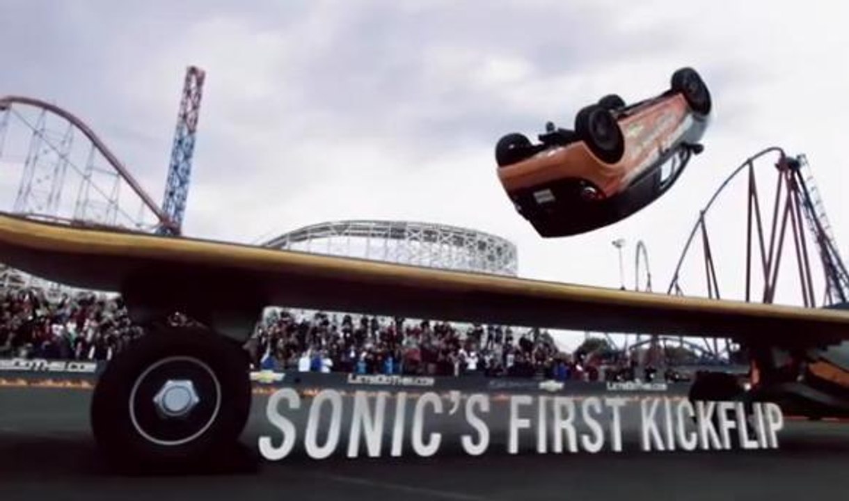 La Chevrolet Aveo a réalisé des cascades impressionnantes