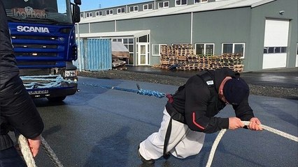 "La Montagne" de Game of Thrones tire un camion !