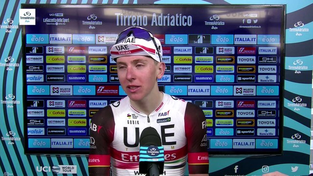 Winner post-race interview | 2022 Tirreno-Adriatico EOLO | Stage 4