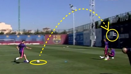 Martin Montoya réalise un geste hallucinant à l'entraînement