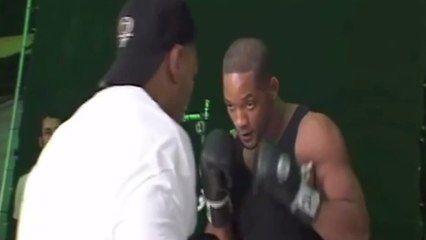 L'entraînement de boxe de Will Smith. Le mec est vraiment bon