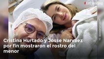 Las tiernas fotos del bebé de Cristina Hurtado y Josse Narváez 