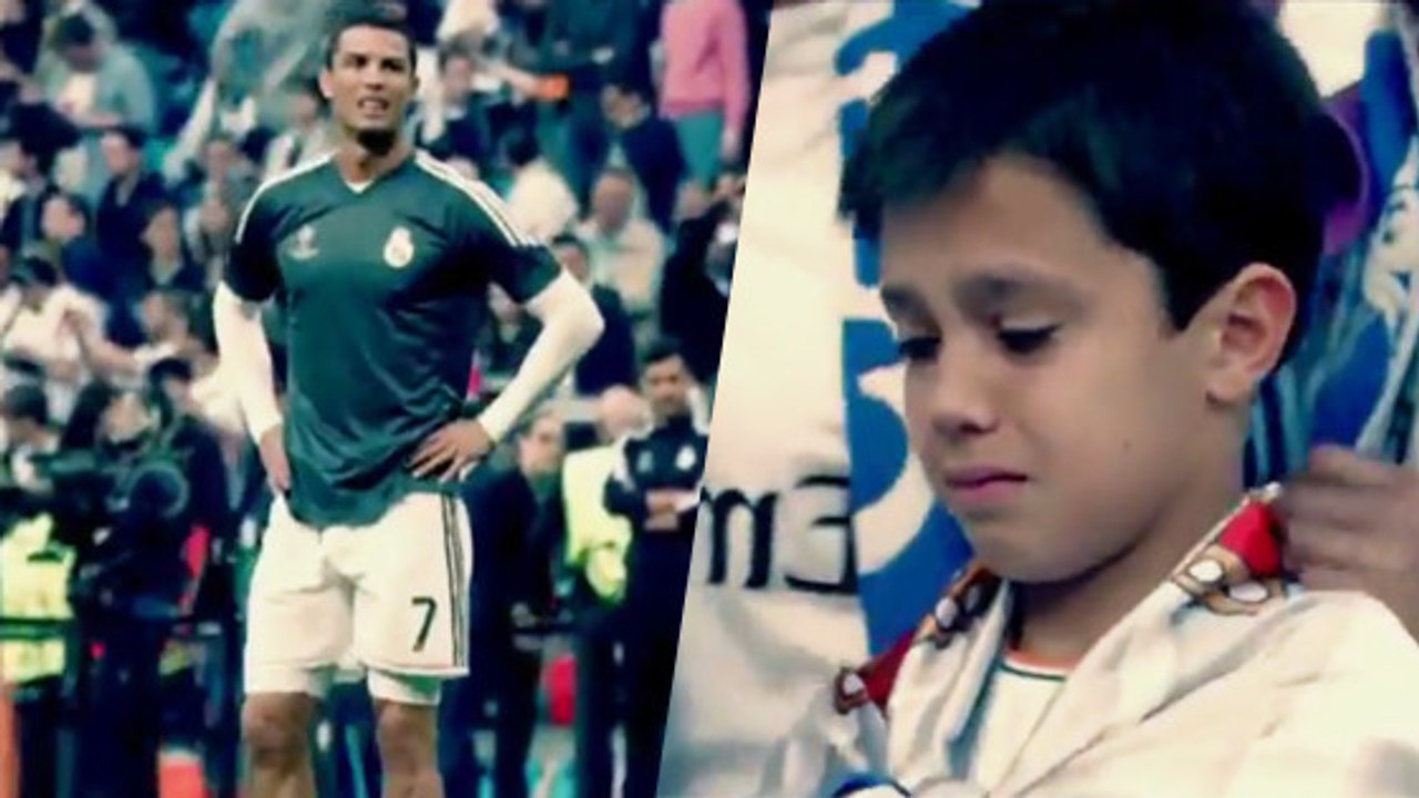 Quand Cristiano Ronaldo fait mal à un enfant ...