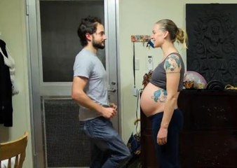 Elle photographie chaque jour de sa grossesse