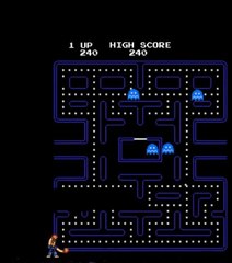 Chuck Norris remplace Pac Man dans un jeu vidéo