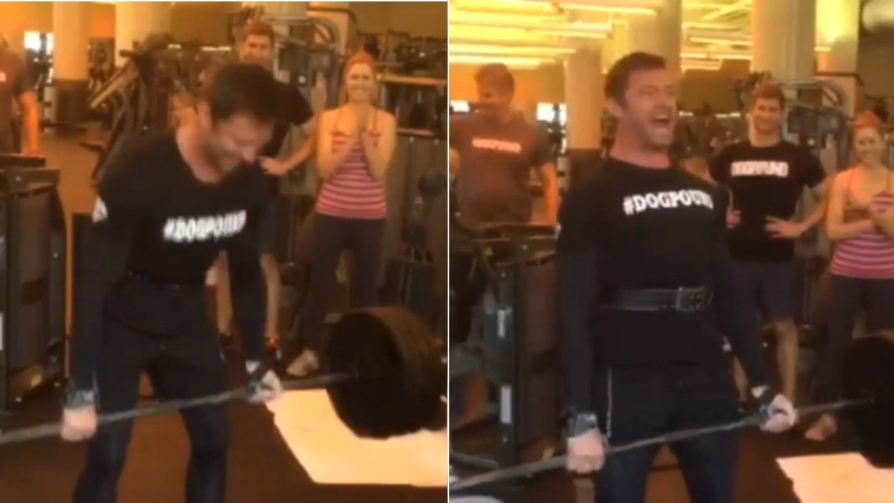 Hugh Jackman soulève plus de 180 kilos et réalise un véritable exploit !
