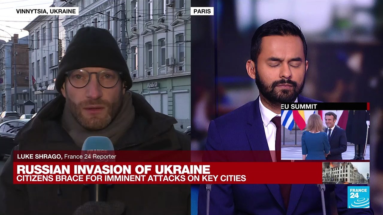 War in Ukraine: FRANCE 24 reports from Vinnytsia