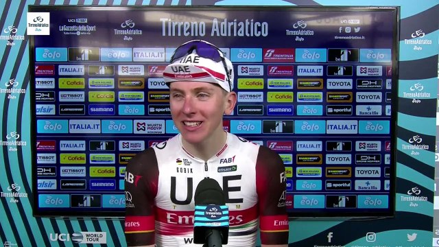 Tirreno-Adriatico 2022 - Tadej Pogacar : We did everything right