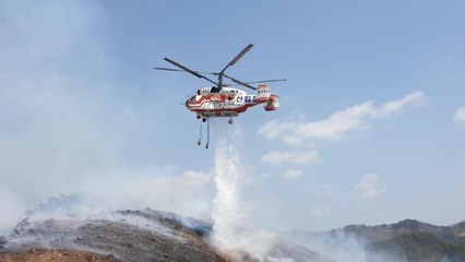 경기 여주 산불 30여 분만에 진화...헬기 투입 / YTN