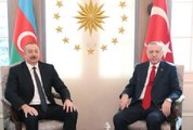 Son dakika haber! Cumhurbaşkanı Erdoğan, Azerbaycan Cumhurbaşkanı Aliyev ile bir araya geldi
