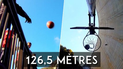 Record du monde : le panier de basket le plus haut a été battu !