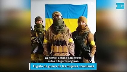El grito de guerra de las mujeres ucranianas