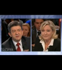 Top 10 des piques entre Jean-Luc Mélenchon et Marine Le Pen