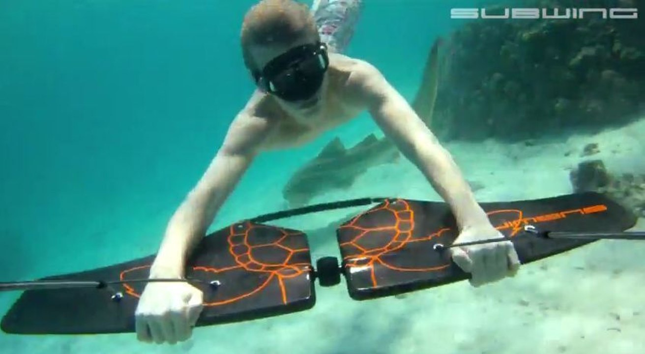Subwing : le surf sous la vague