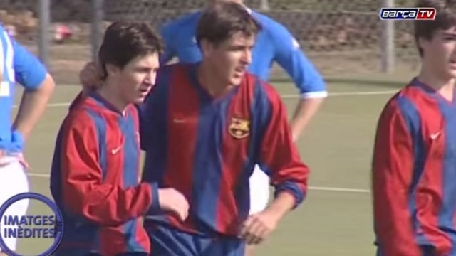 Des images inédites de Lionel Messi quand il était jeune !