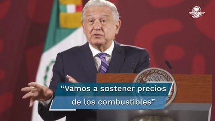 Excedentes por venta de crudo permiten subsidiar gasolina para que no suba el precio: AMLO