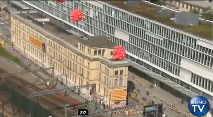 Suisse: un bâtiment de trois étages déplacé 60 mètres plus loin