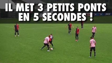 Franco Vazquez réussit trois petits ponts en 5 secondes !