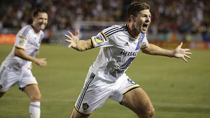 Le premier but de Steven Gerrard avec les Los Angeles Galaxy