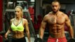 Lazar Angelov et sa copine Yanita Yancheva en plein workout