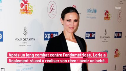 Lorie : une nouvelle maman comblée
