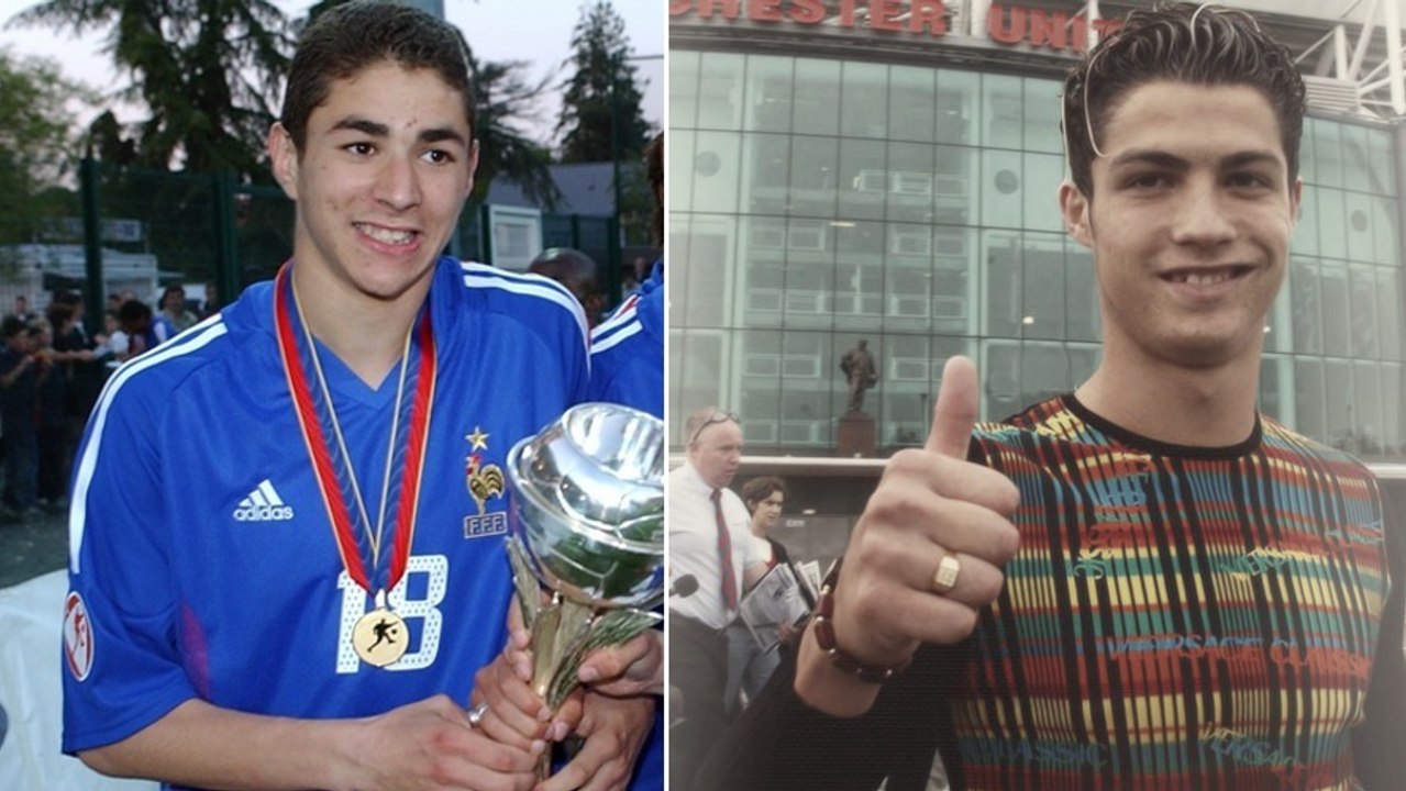 Cristiano Ronaldo, Benzema, Sergio Ramos... découvrez les joueurs du Real Madrid lorsqu'ils étaient jeunes