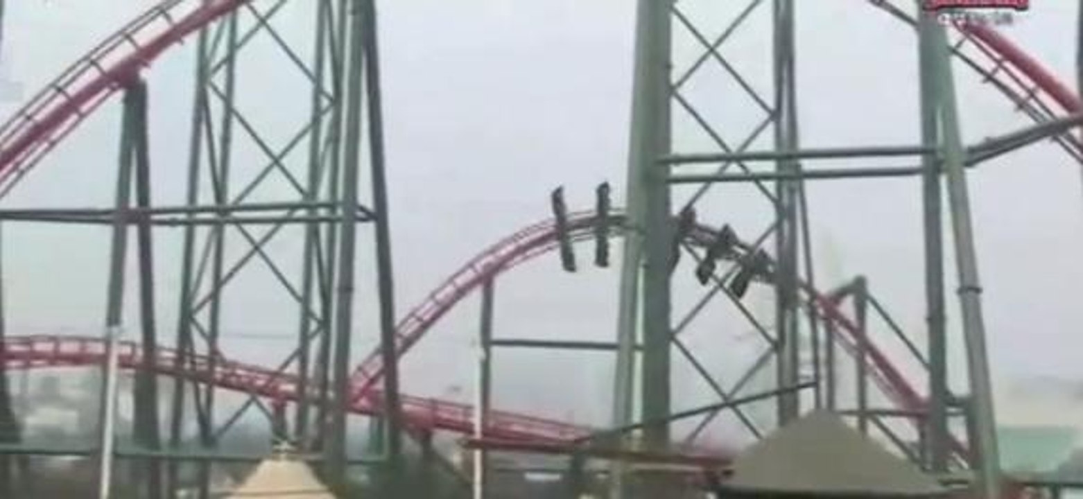 Voici les plus effrayantes montagnes russes au monde !