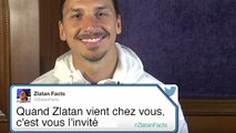 Zlatan Ibrahimovic lit des tweets sur lui-même