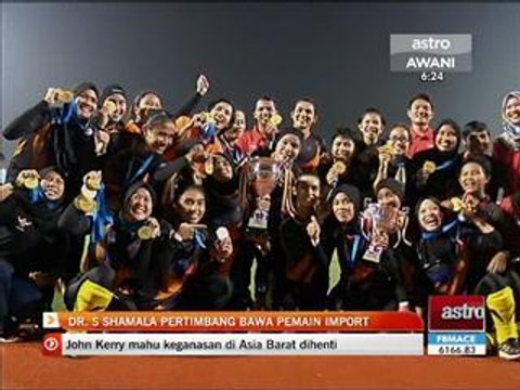 Dr S Shamala pertimbang bawa pemain import