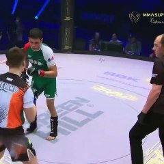 MMA : un arbitre mis K.O. involontairement !