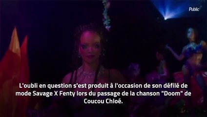 Rihanna s'excuse après la polémique sur son défilé !