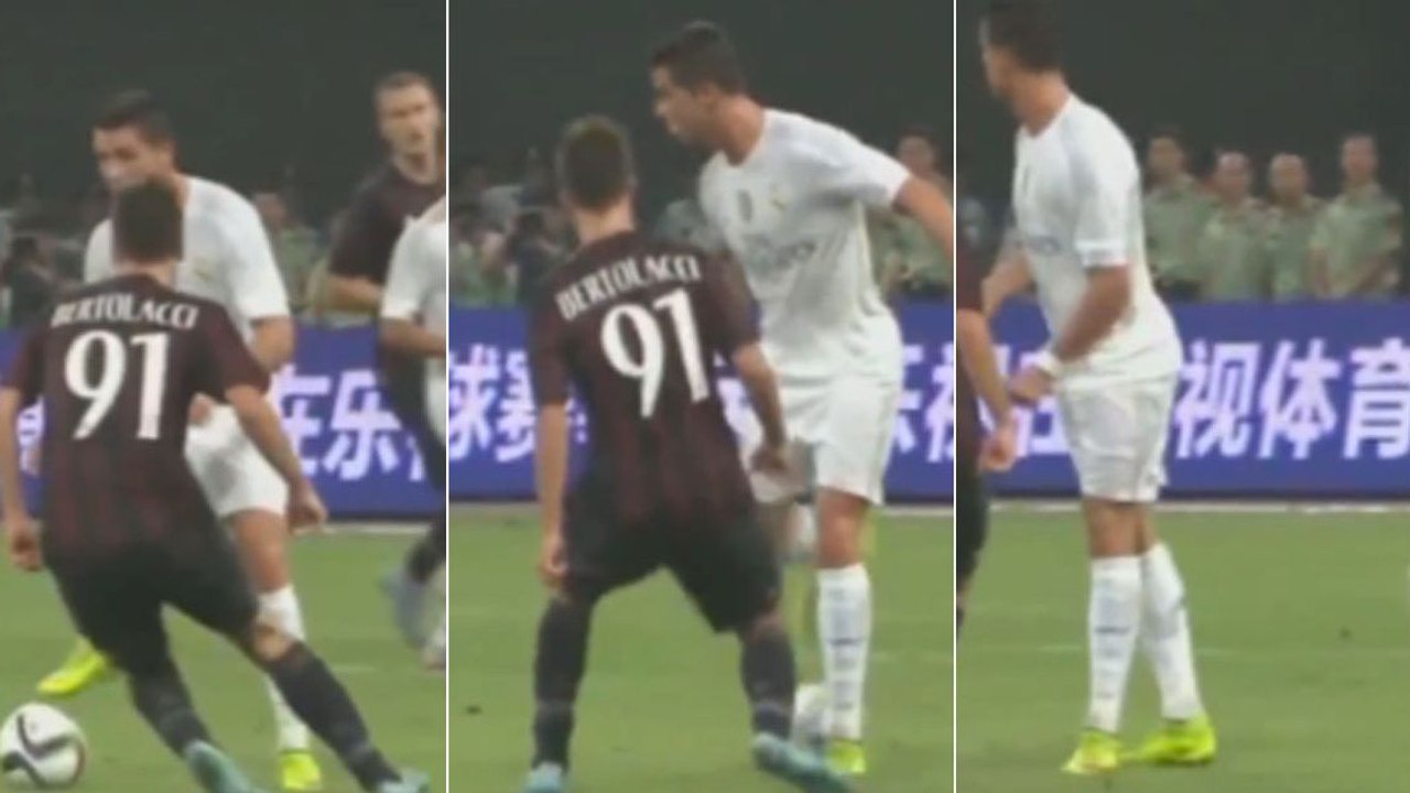 Cristiano Ronaldo régale avec deux gestes incroyables face au Milan AC