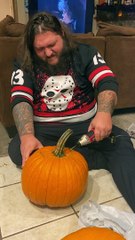 Carving Pumpkin with Dremel Fail