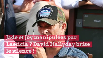 Jade et Joy manipulées par Laeticia ? David Hallyday brise le silence !