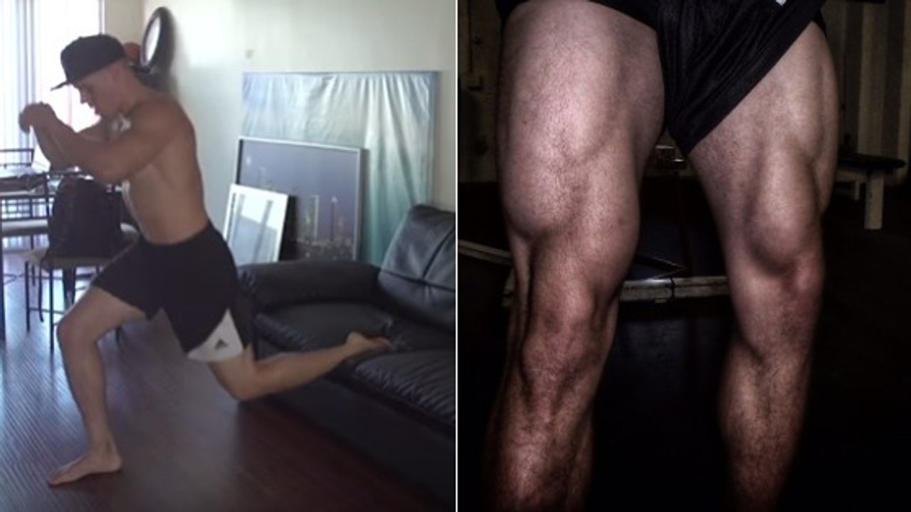 Comment muscler ses jambes avec un canapé
