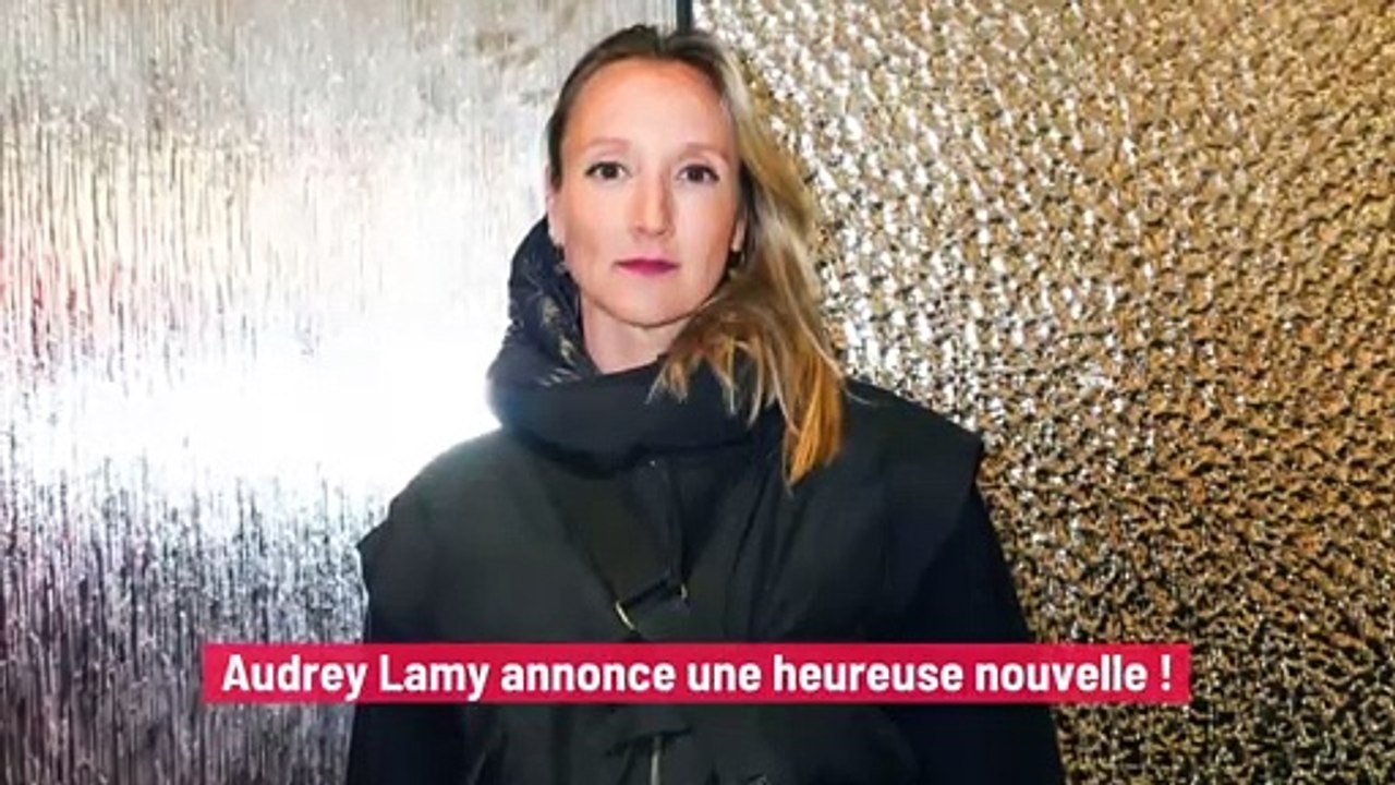 Audrey Lamy annonce une heureuse nouvelle !