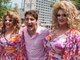 Justin Trudeau défile lors de la gay pride d'Halifax (le 22 juillet 2017)