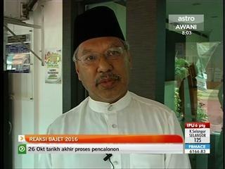 Apa kata rakyat Kelantan berkenaan Bajet 2016