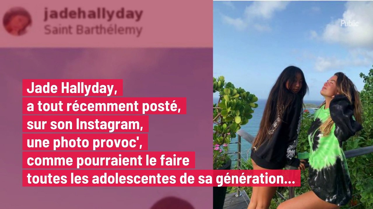 Jade Hallyday victime de commentaires  déplacés !