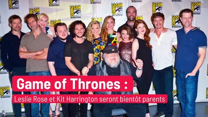 Game of Thrones : Leslie Rose et Kit Harrington seront bientôt parents !