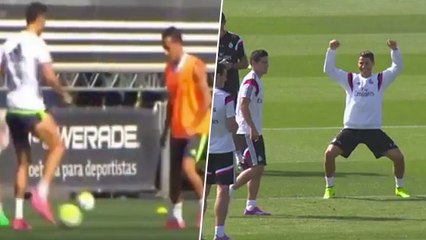 Cristiano Ronaldo humilie ses partenaires à l'entraînement du Real Madrid