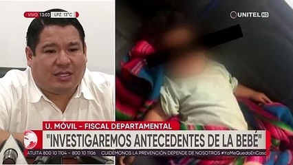 Fiscalía cruceña abre investigación sobre la bebé encontrada en un micro