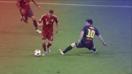 Le jour où Franck Ribéry a humilié Lionel Messi