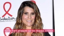 Karine Ferri attaquée sur les réseaux sociaux