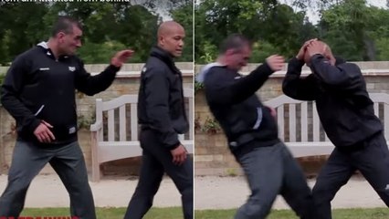 Comment se défendre face à une attaque par derrière