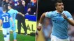 Sergio Agüero sauve la vie d'un spectateur lors du match de Manchester City face à Everton